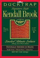 Ducktrap kendall brook smoked atlantic salmon presliced