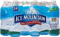 Brand natural spring water