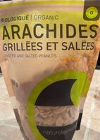 Arachides grillées et salées