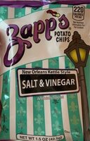 Zapps salt and vinegar chips