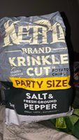 Potato Chips Krinkle Cut Salt & Fresh Ground Pepper