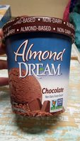 Almond dream, non-dairy frozen dessert, chocolate