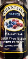 Cranberry with blueberry deluxe preserves