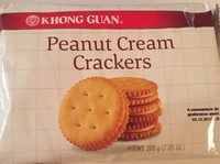 Peanut cream crackers