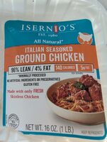 Premium Italian Seasoned Ground Chicken