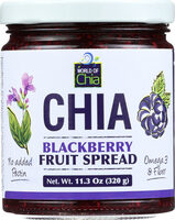 Chia Blackberry Fruit Spread