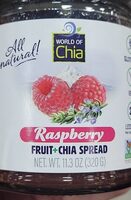 Chia Raspberry Fruit Spread