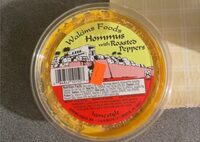 Hommus with roasted peppers