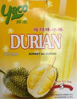 Sorbet au durian