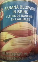 Banana blossom in brine