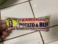 Ramona’s Burritos Potato and Beef