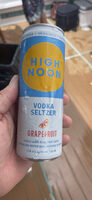 Grapefruit Vodka Seltzer