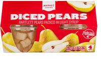 Diced Pears In Light Syrup Fruit Cups