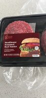 Steakhouse Seasoned Beef Patties