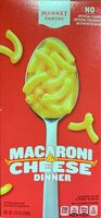 Macaroni cheese dinner