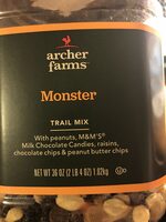 Monster trail mix, monster