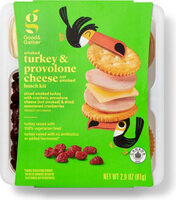 Good & gather sliced smoked turkey with crackers