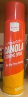 Nonstick canola oil cooking spray