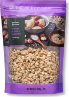 Sweet and salty almond granola