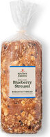 Blueberry streusel breakfast bread