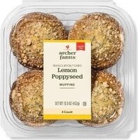 Lemon poppyseed muffins