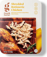 Good & gather shredded rotisserie seasoned and
