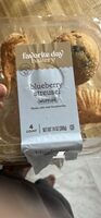 Blueberry streusel muffins