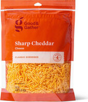 Good & gather sharp cheddar cheese classic shredded