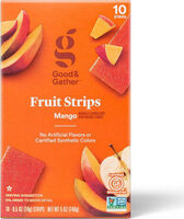 Good & Gather Mango fruit strips