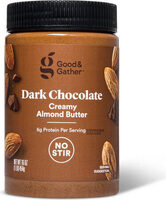 Dark chocolate creamy almond butter