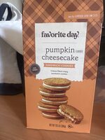 Pumpkin cheesecake creme sandwich cookies