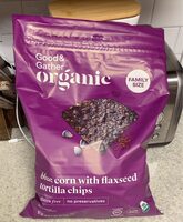Good & gather organic blue corn with flax seed tortilla chips
