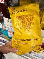 Yellow corn tortilla chips