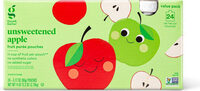 Unsweetened applesauce pouches
