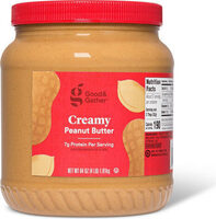Creamy peanut butter
