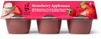 Strawberry applesauce