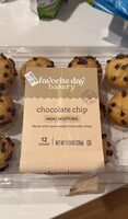 Chocolate chip mini muffins