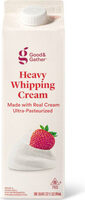 Good & gather heavy whipping cream