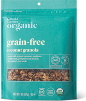 Organic grain free coconut granola