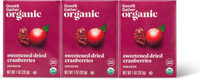 Organic sweetened dried cranberries