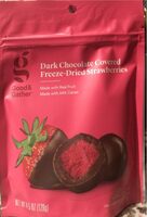 Dark Chocolate Covered Freeze-Dried Strawberries