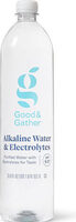 Alkaline water