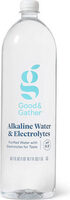 Alkaline water