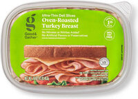 Oven roasted turkey breast ultra thin deli slices