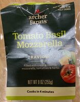 Tomato basil mozzarella ravioli, tomato basil mozzarella