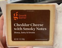 Cheddar cheese with smoky notes