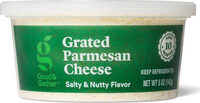Grated parmesan cheese cup
