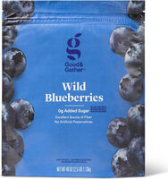 Wild blueberries