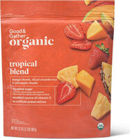 Organic tropical blend mango chunks