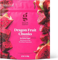 Dragon fruit chunks